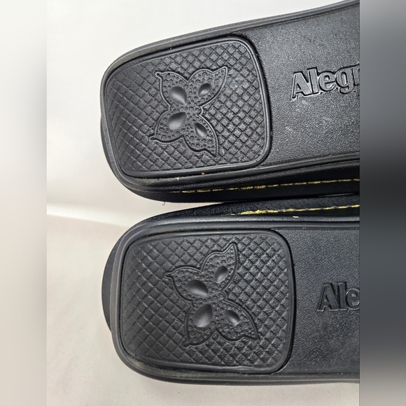 Alegria Seville Sierra Clog Sz 40=9.5 to 10 Colorful Leather & Fabric Upper - Picture 9 of 14